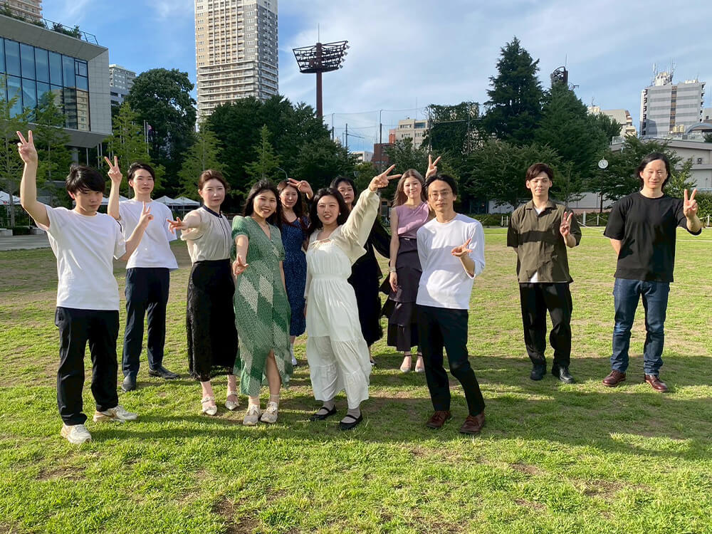 社員の集合写真